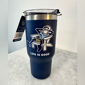 Life is Good Leak Proof Stainless Steel Doubled Walled Insulated Tumbler